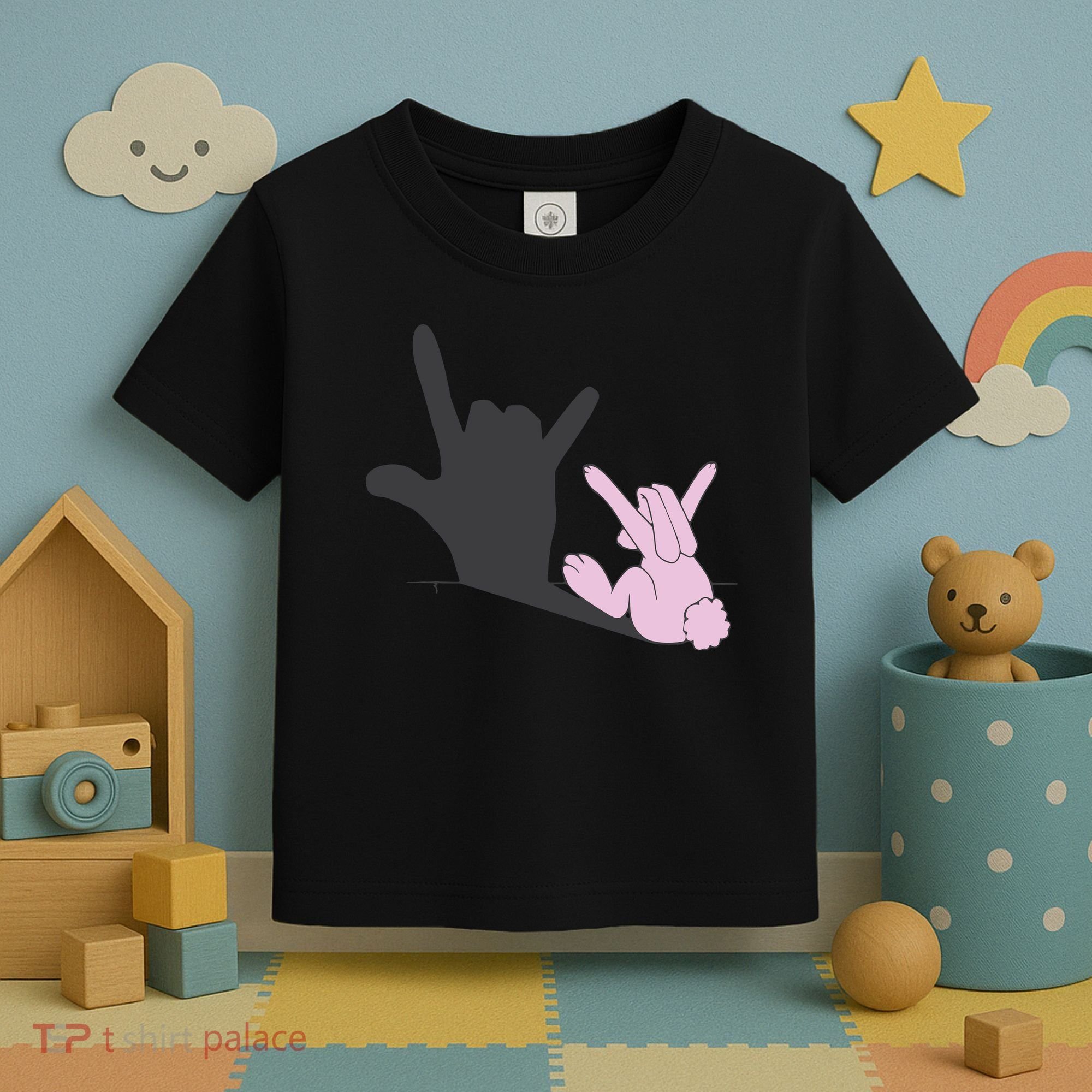 Funny Bunny Easter Day Toddler T-Shirt