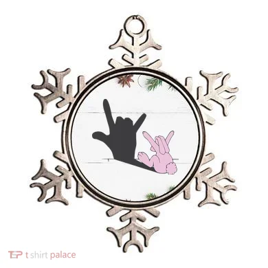 Funny Bunny Easter Day Ornament
