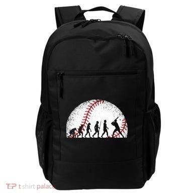 Funny Baseball Evolution Baseball Player Backpack
