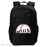 Funny Baseball Evolution Baseball Player Backpack thumb 0