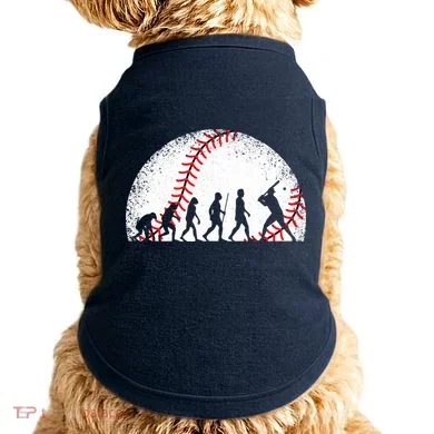 Funny Baseball Evolution Baseball Player Doggie Tank