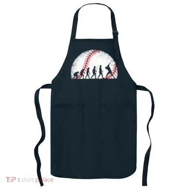 Funny Baseball Evolution Baseball Player Apron