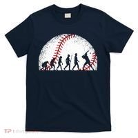 Funny Baseball Evolution Baseball Player T-Shirt thumb 0