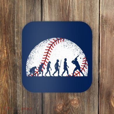 Funny Baseball Evolution Baseball Player Coaster