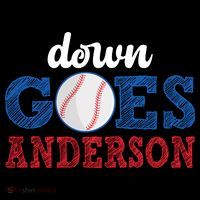 Funny Baseball Fight Down Goes Anderson Coaster thumb 2