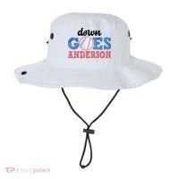 Funny Baseball Fight Down Goes Anderson Bucket Hat thumb 0