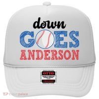 Funny Baseball Fight Down Goes Anderson Hat thumb 0