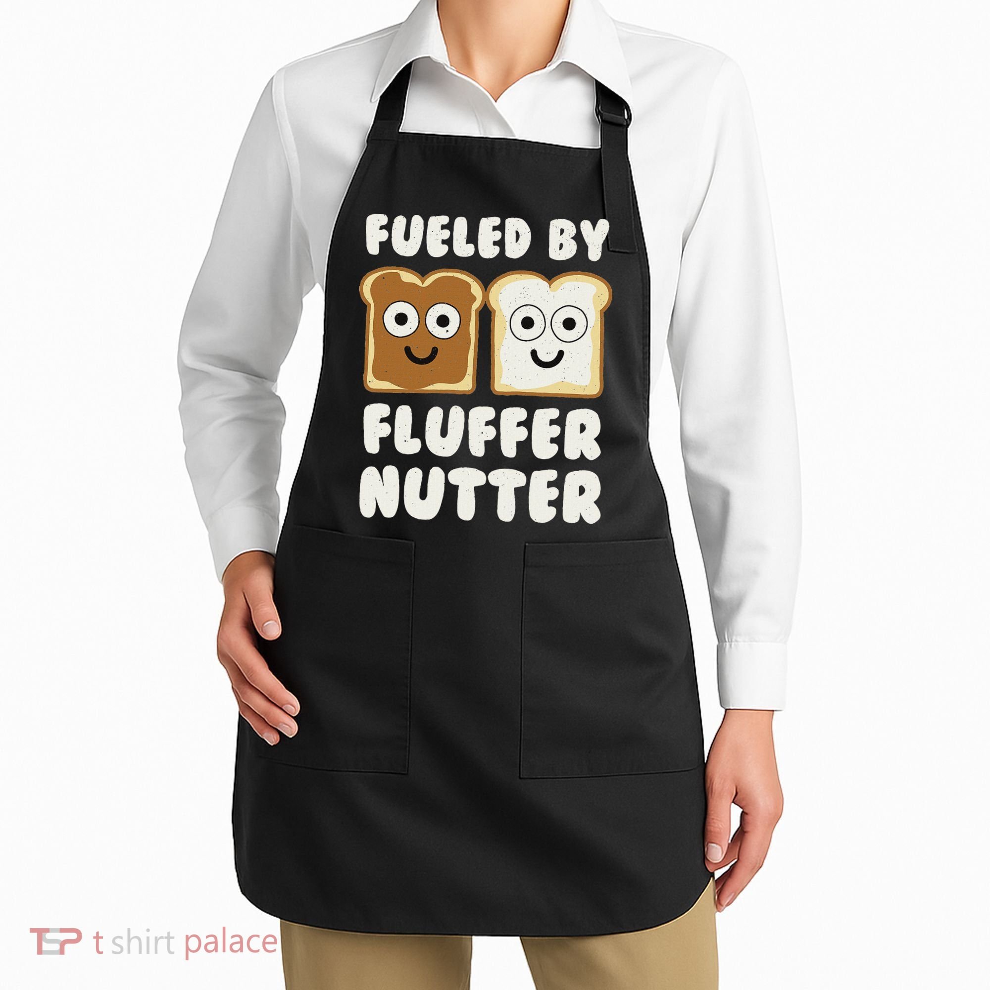 Fueled By Fluffernutter Fluffernutter Apron
