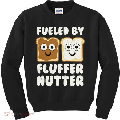 Fueled By Fluffernutter Fluffernutter Kids Sweatshirt