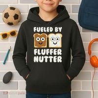 Fueled By Fluffernutter Fluffernutter Kids Hoodie thumb 2