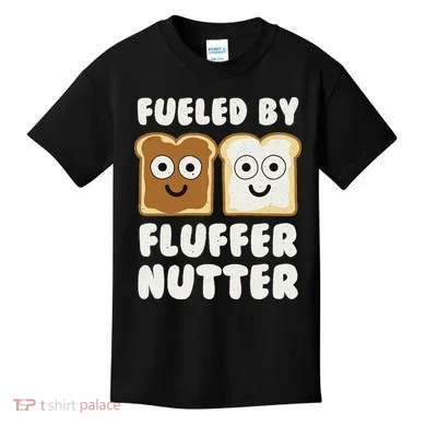 Fueled By Fluffernutter Fluffernutter Kids T-Shirt