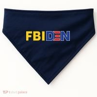 F Biden FBI Fbiden Funny USA-Made Doggie Bandana thumb 0