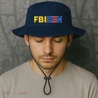F Biden FBI Fbiden Funny Bucket Hat thumb 2