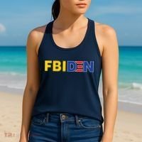 F Biden FBI Fbiden Funny Women's Tank Top thumb 2