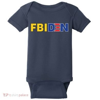 F Biden FBI Fbiden Funny Baby Bodysuit