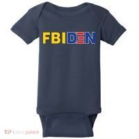 F Biden FBI Fbiden Funny Baby Bodysuit thumb 0