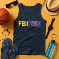 F Biden FBI Fbiden Funny Tank Top thumb 4