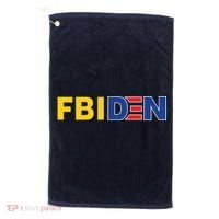 F Biden FBI Fbiden Funny Golf Towel thumb 0