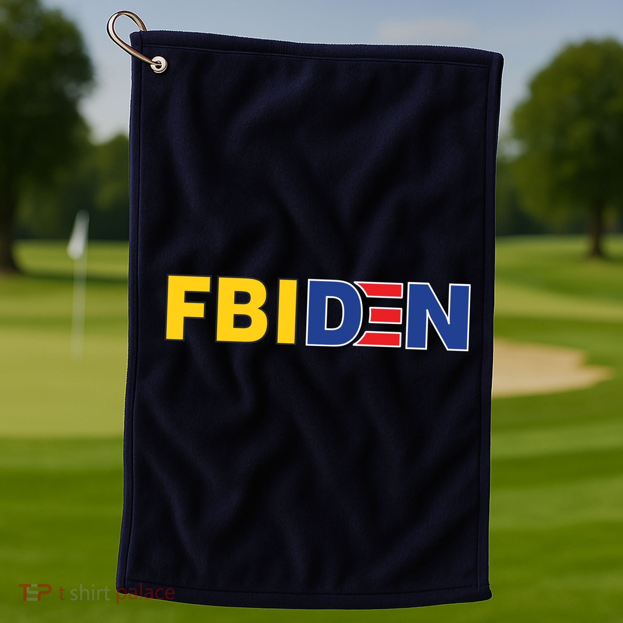 F Biden FBI Fbiden Funny Golf Towel