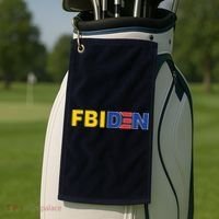 F Biden FBI Fbiden Funny Golf Towel thumb 2