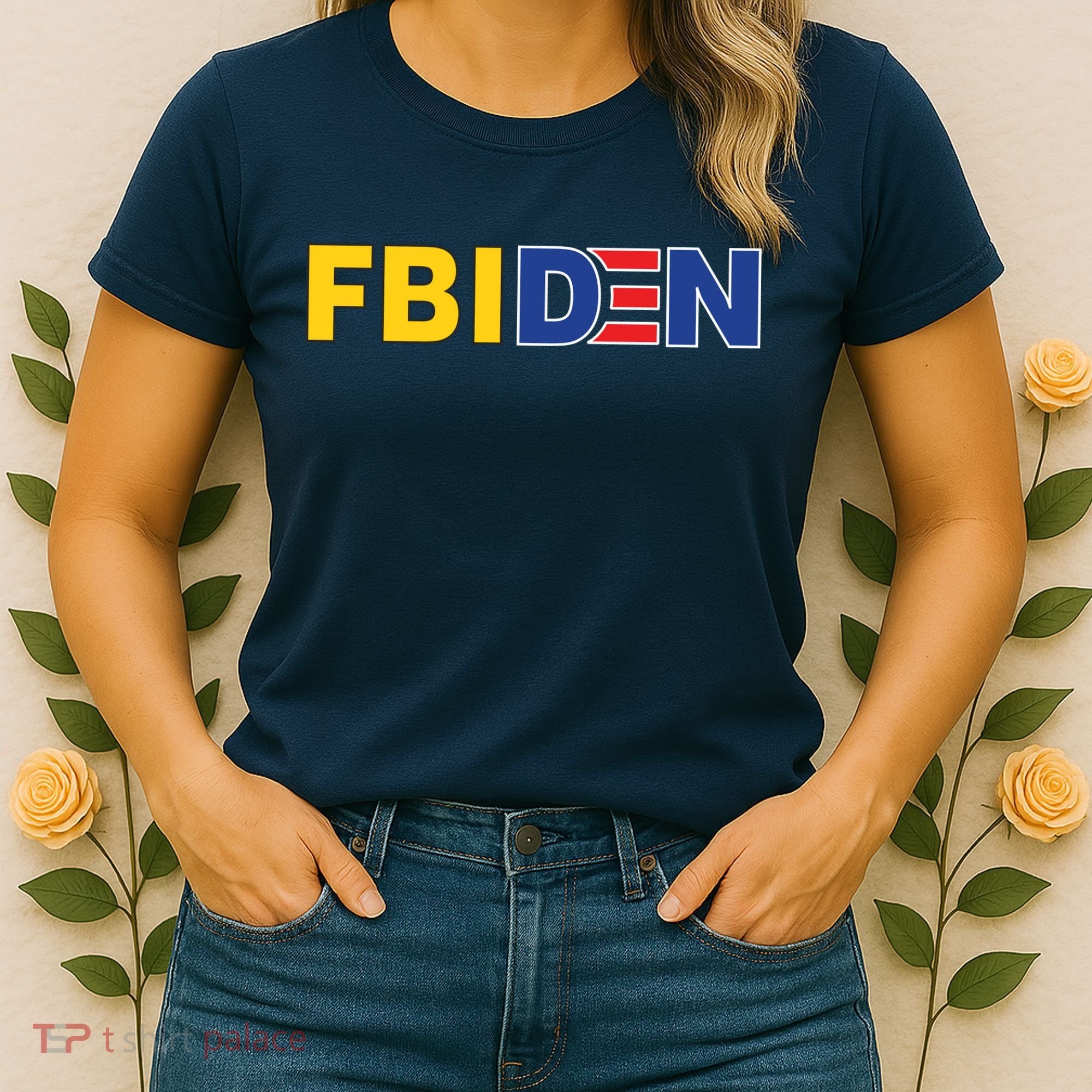 F Biden FBI Fbiden Funny Women's T-Shirt