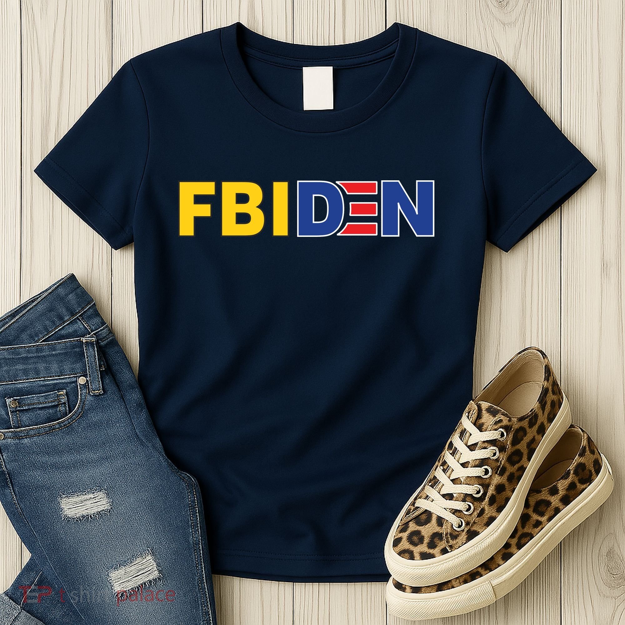 F Biden FBI Fbiden Funny Women's T-Shirt