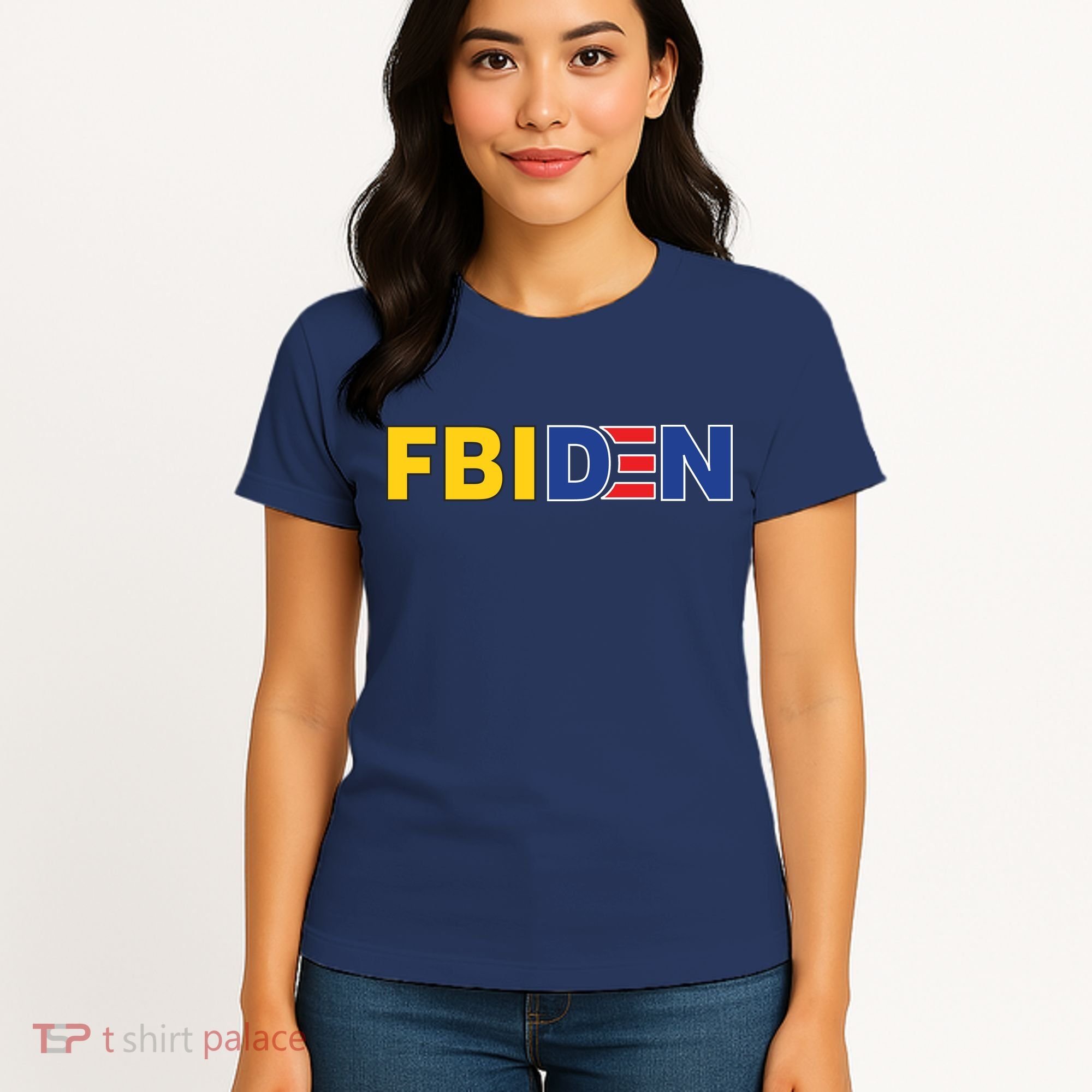 F Biden FBI Fbiden Funny Women's T-Shirt