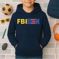 F Biden FBI Fbiden Funny Kids Hoodie thumb 2