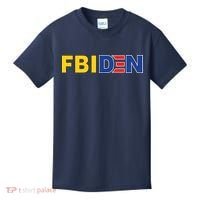 F Biden FBI Fbiden Funny Kids T-Shirt thumb 0