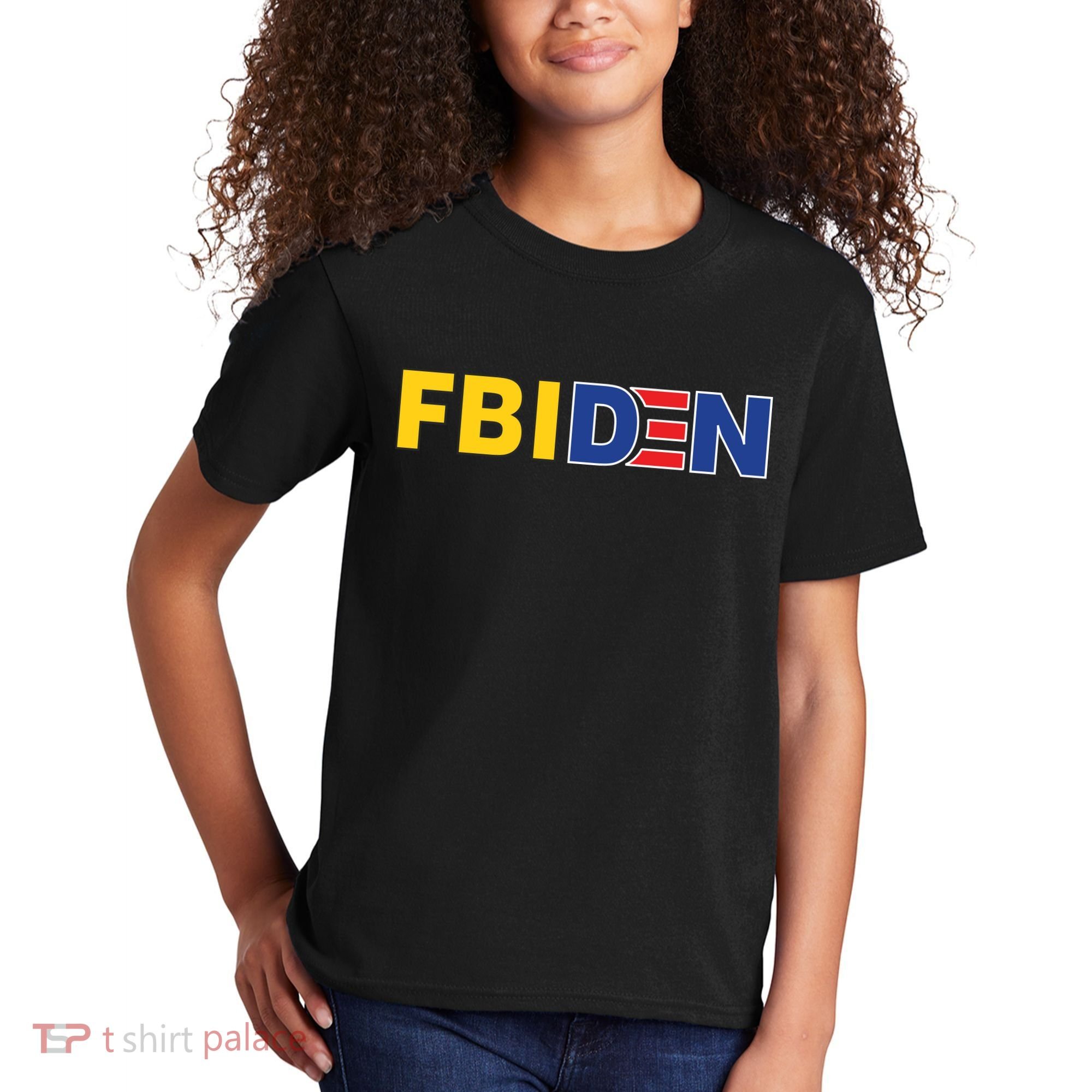 F Biden FBI Fbiden Funny Kids T-Shirt