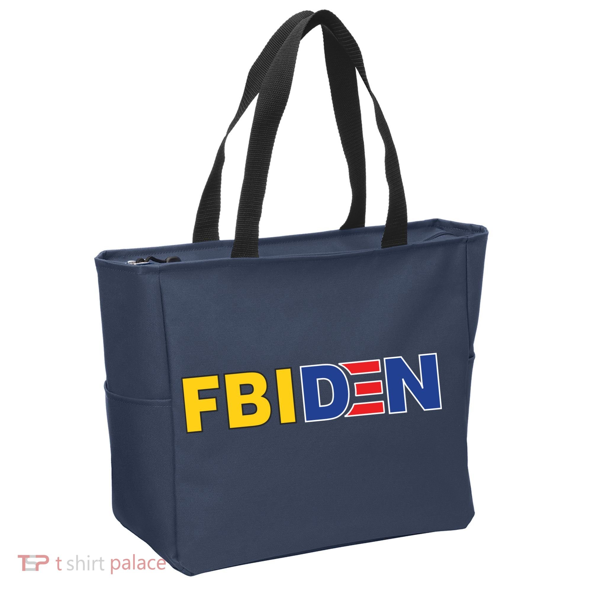 F Biden FBI Fbiden Funny Tote Bag
