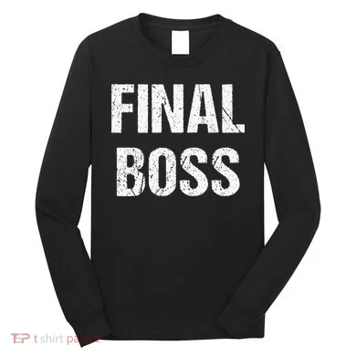Final Boss Long Sleeve Shirt
