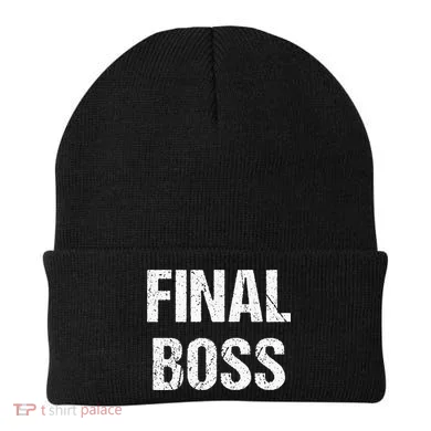 Final Boss Beanie