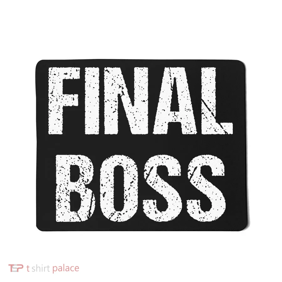 Final Boss Mousepad
