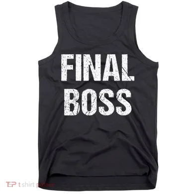 Final Boss Tank Top