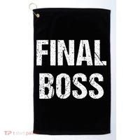 Final Boss Golf Towel thumb 0