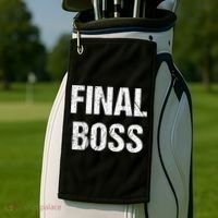Final Boss Golf Towel thumb 2
