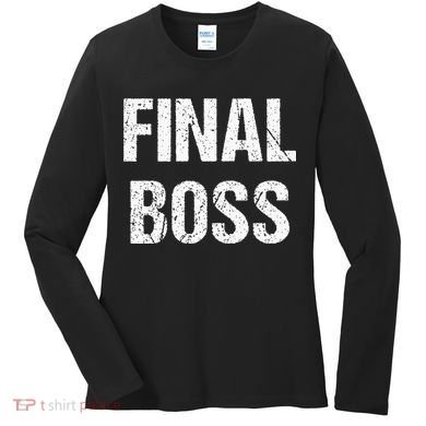 Final Boss Women's Long Sleeve Shirt