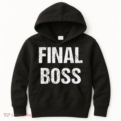 Final Boss Kids Hoodie