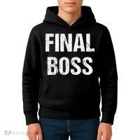 Final Boss Kids Hoodie thumb 4