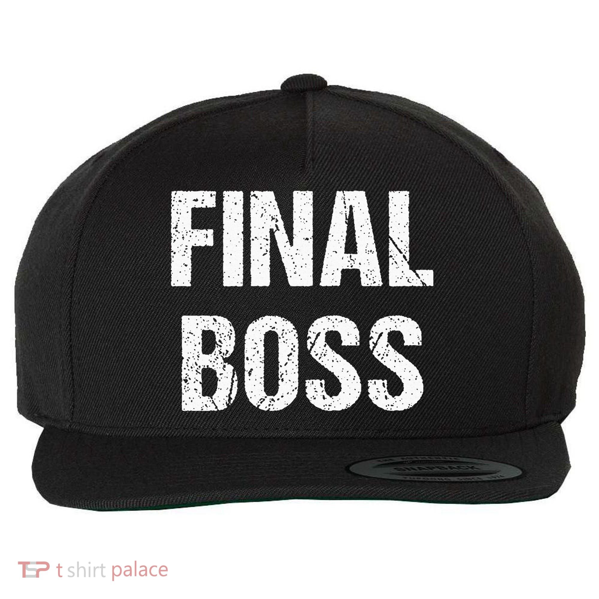 Final Boss Wool Snapback Cap