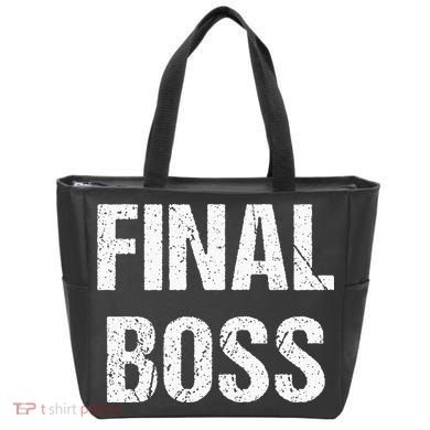 Final Boss Tote Bag