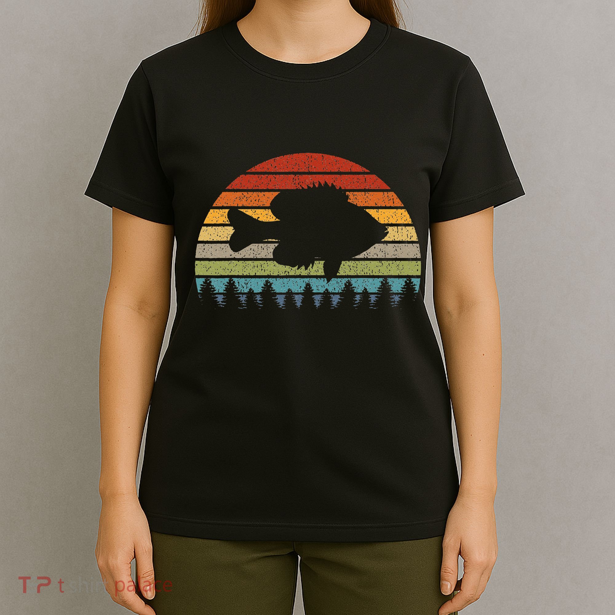 Funny Bream Fishing Pan Fish Sunfish Freshwater Angler Gift T-Shirt