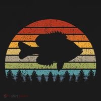 Funny Bream Fishing Pan Fish Sunfish Freshwater Angler Gift T-Shirt thumb 7