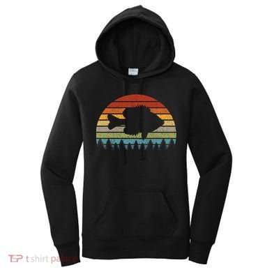 Funny Bream Fishing Pan Fish Sunfish Freshwater Angler Gift Women's Hoodie