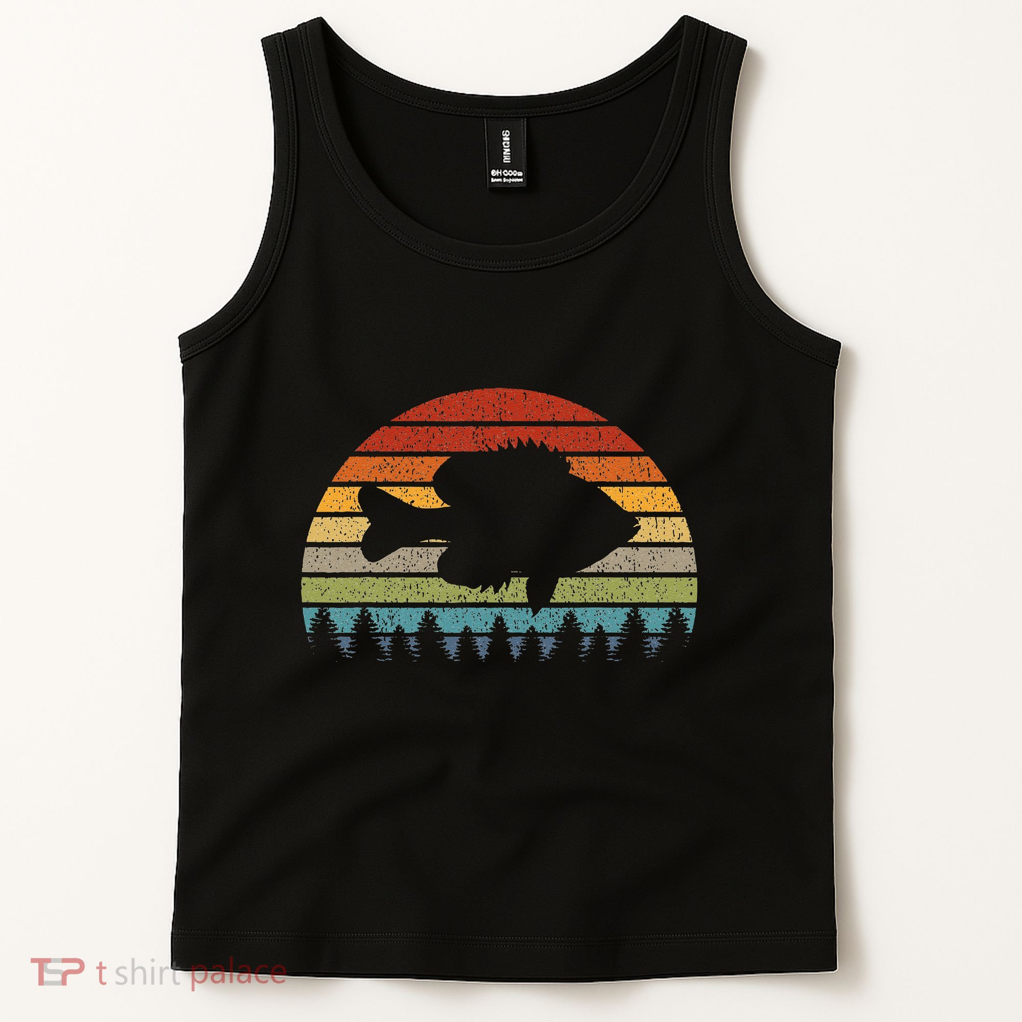 Funny Bream Fishing Pan Fish Sunfish Freshwater Angler Gift Tank Top