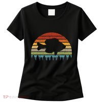 Funny Bream Fishing Pan Fish Sunfish Freshwater Angler Gift Women's T-Shirt thumb 0