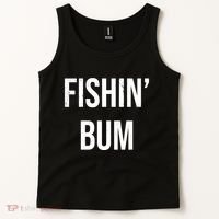 Fishin Bum Funny Fishing Fisherman Tank Top thumb 2
