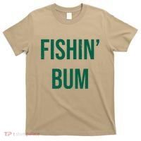 Fishin Bum Funny Fishing Fisherman T-Shirt thumb 0