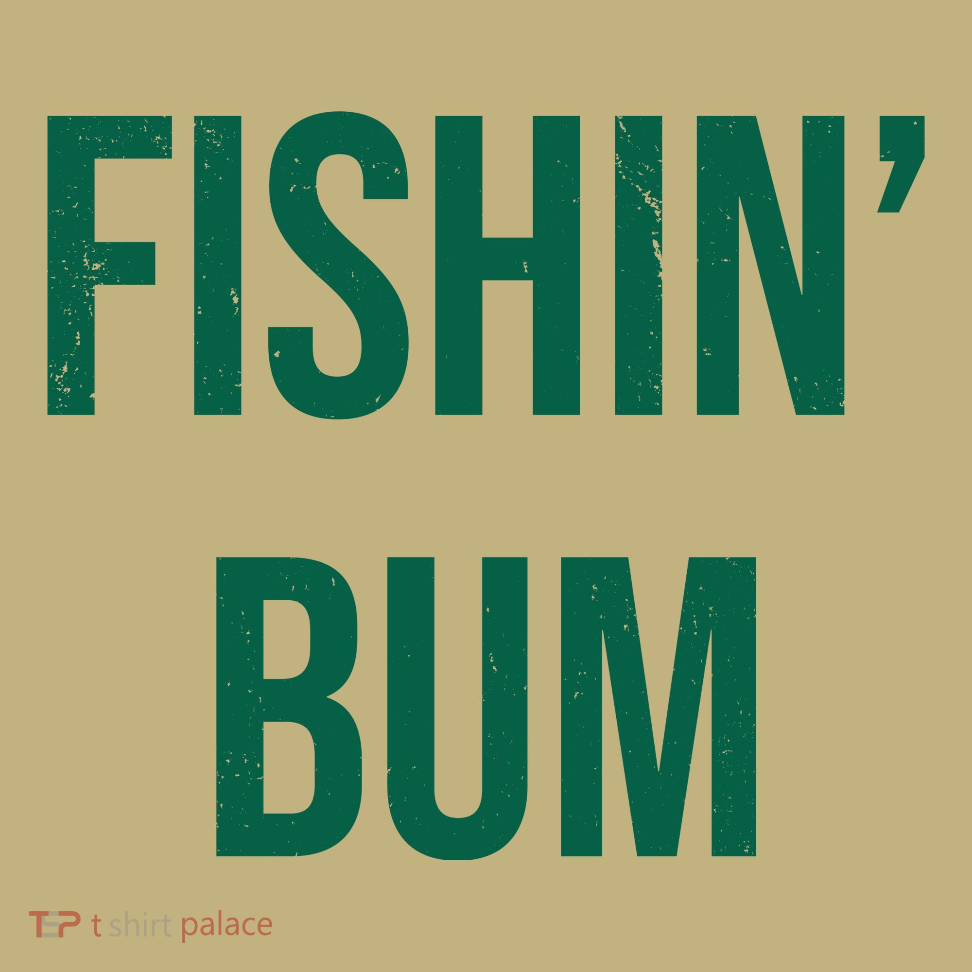 Fishin Bum Funny Fishing Fisherman Polo